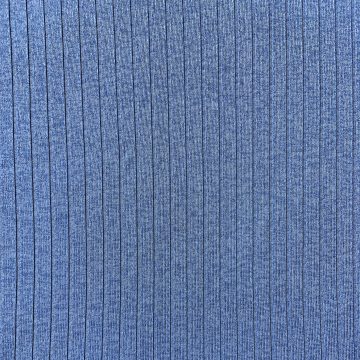 Tissu bleu pâle côtelé